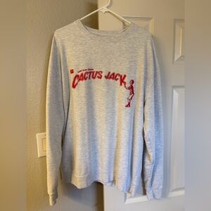 Travis Scott x McDonald's Cactus Jack Spelling II Crewneck